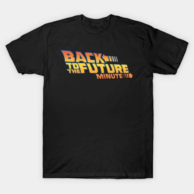 BTTF Minute Logo T-Shirt by Dueling Genre